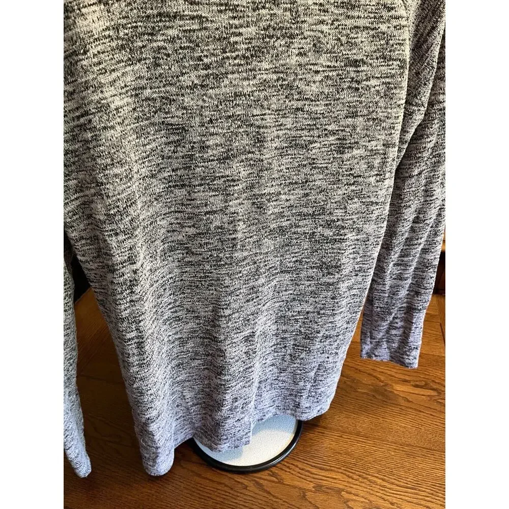 American Eagle Outfitters Women’s Rose Marl V Neck Shirt Sz Lg - Picture 3 of 7